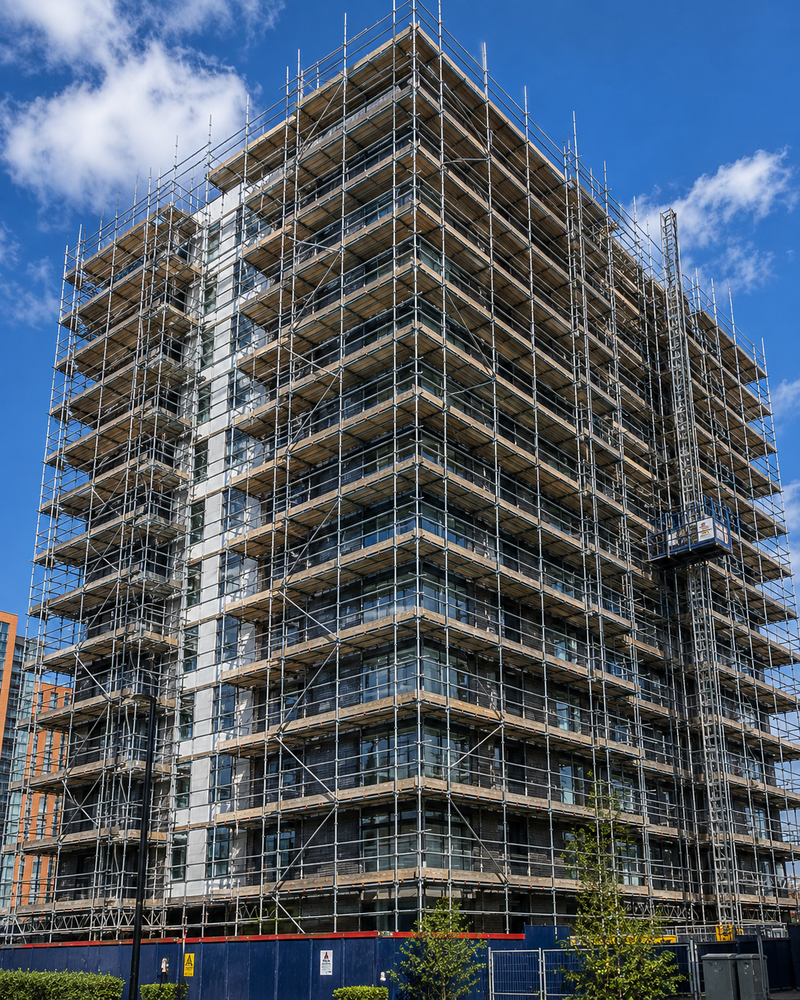 High Rise Scaffolding