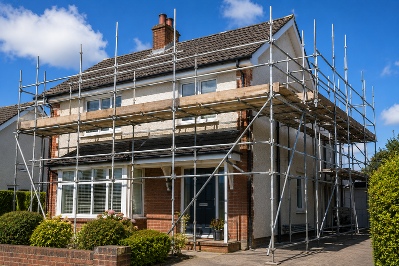 Residential House Scaffolding